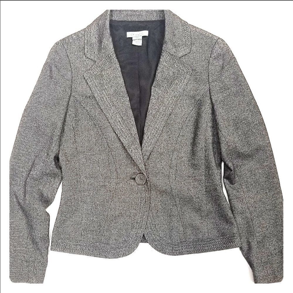 𝅺euc Ann Taylor virgin wool blazer sz 6
